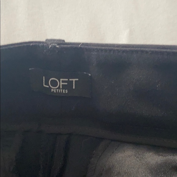 Loft petite black pants - Picture 2 of 4